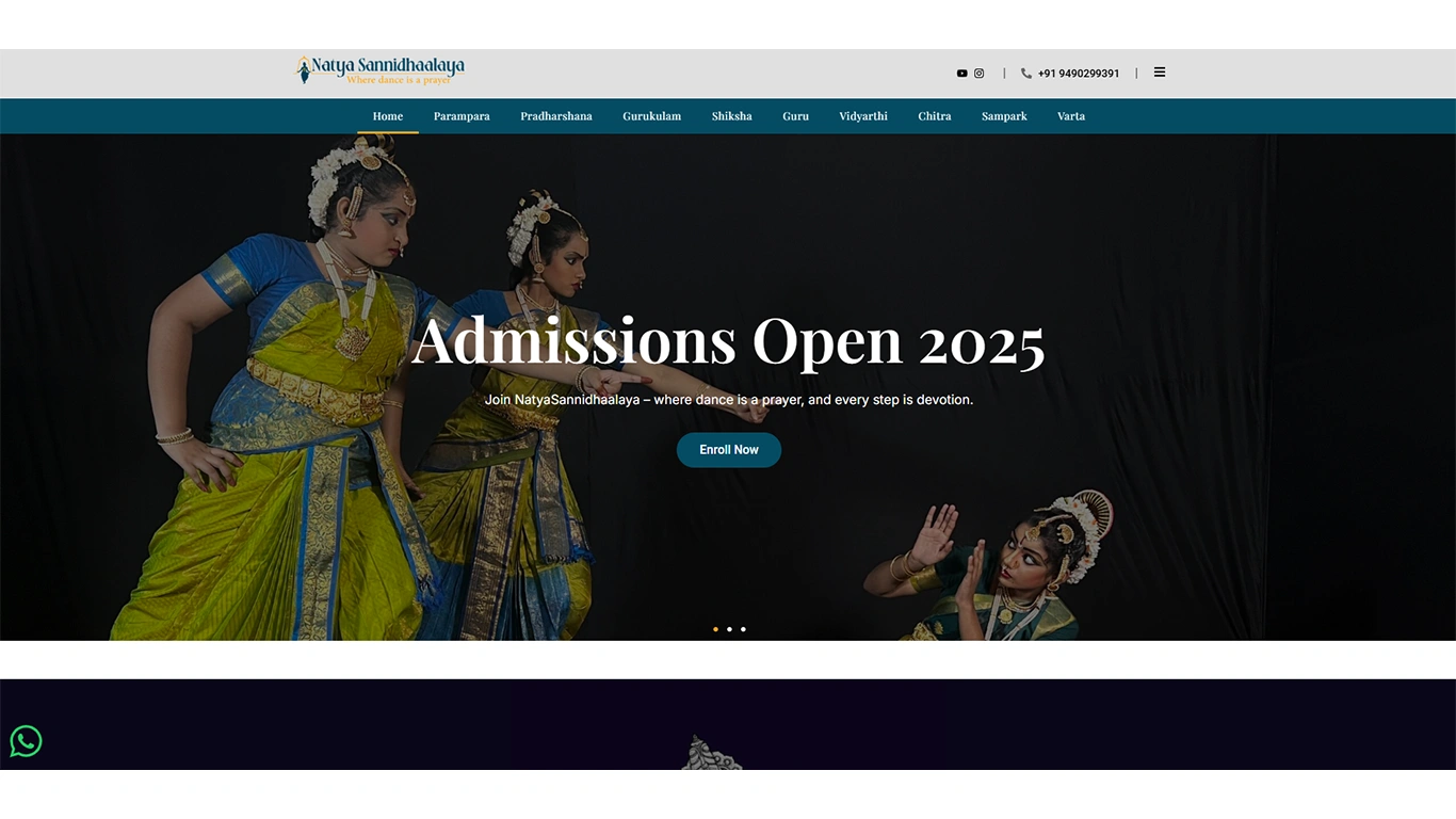 Dance Institute Portal Showcase