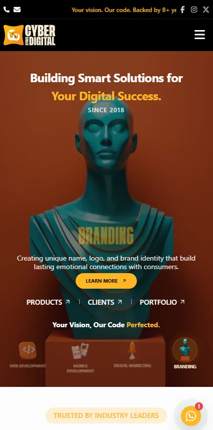 Mobile App Screen